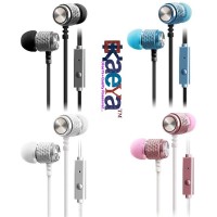 OkaeYa- SX109 Earphone with Mic Compatible with Xiaomi, Lenovo, Apple, Samsung, Sony, Oppo, Gionee, Vivo Smartphones 